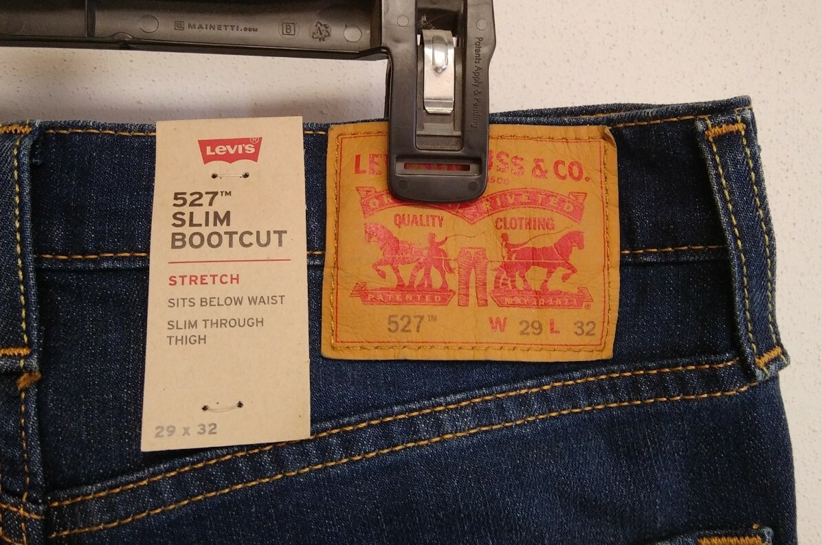 Levis 527 Slim Bootcut 29x32 Mens Jeans 